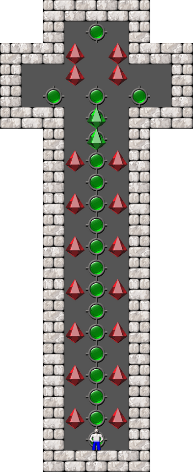 Sokoban Mass Remodel level 448